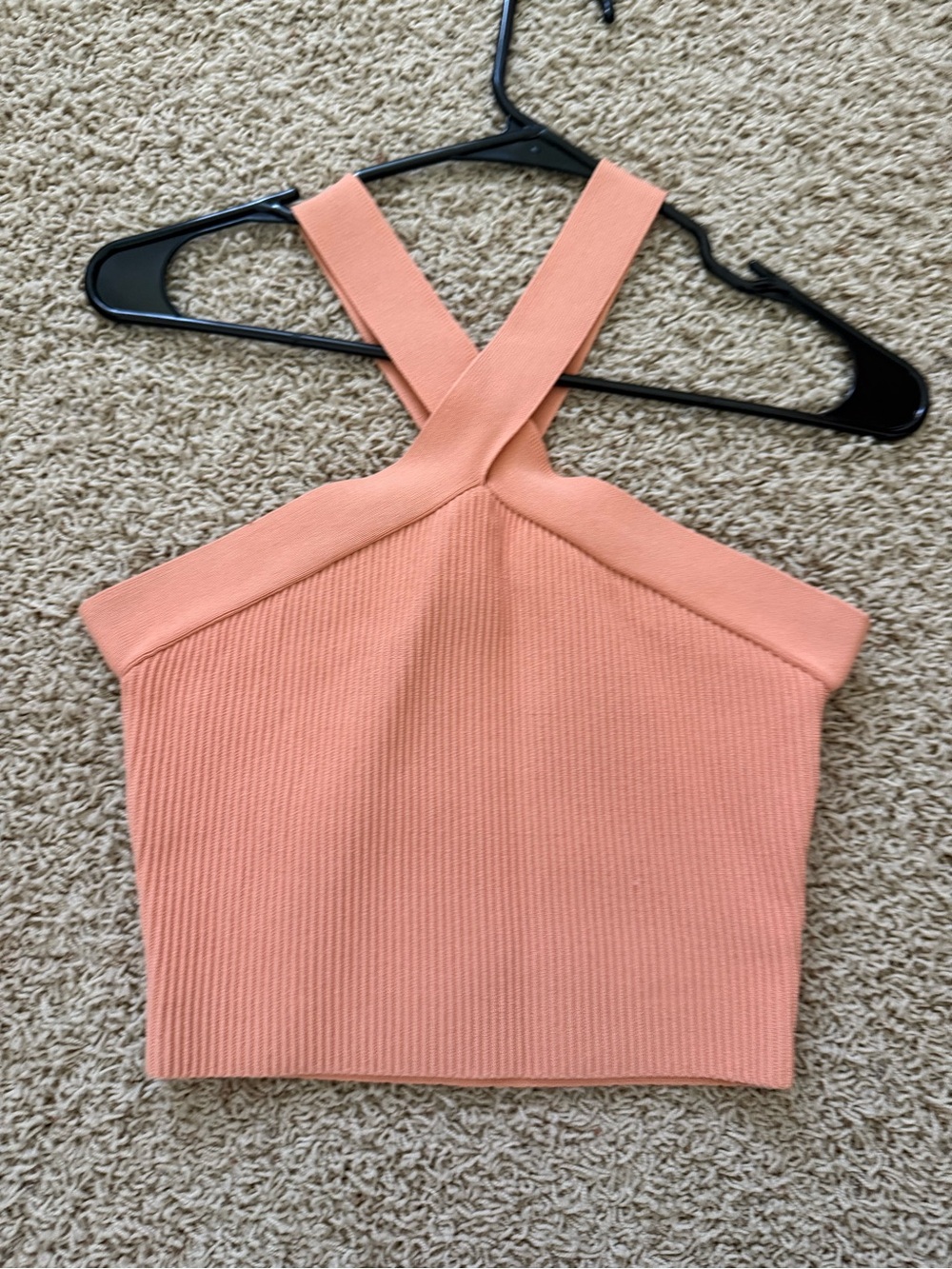 Orange American Threads Tank